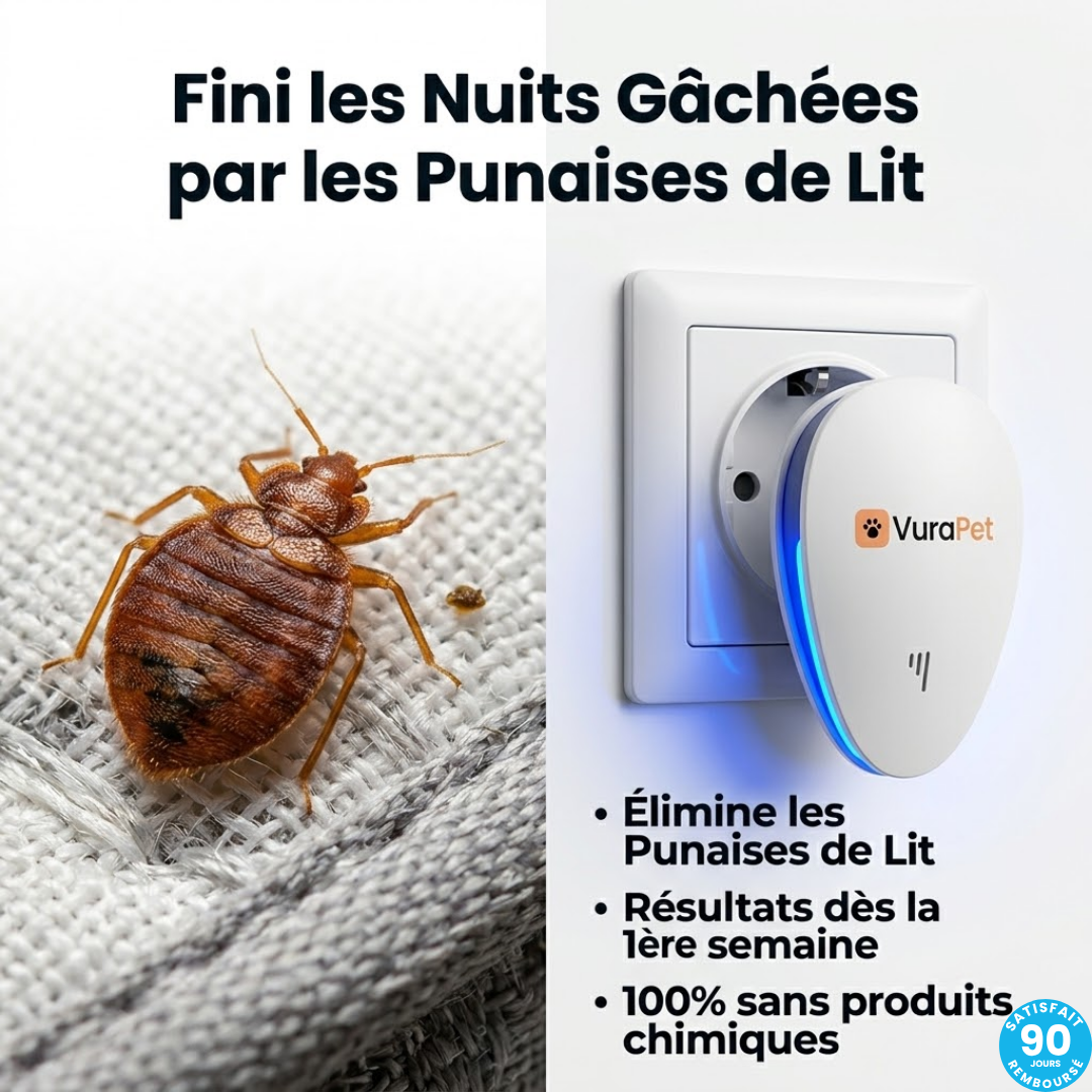 VuraPet™ — Dites Adieu aux Punaises de Lit