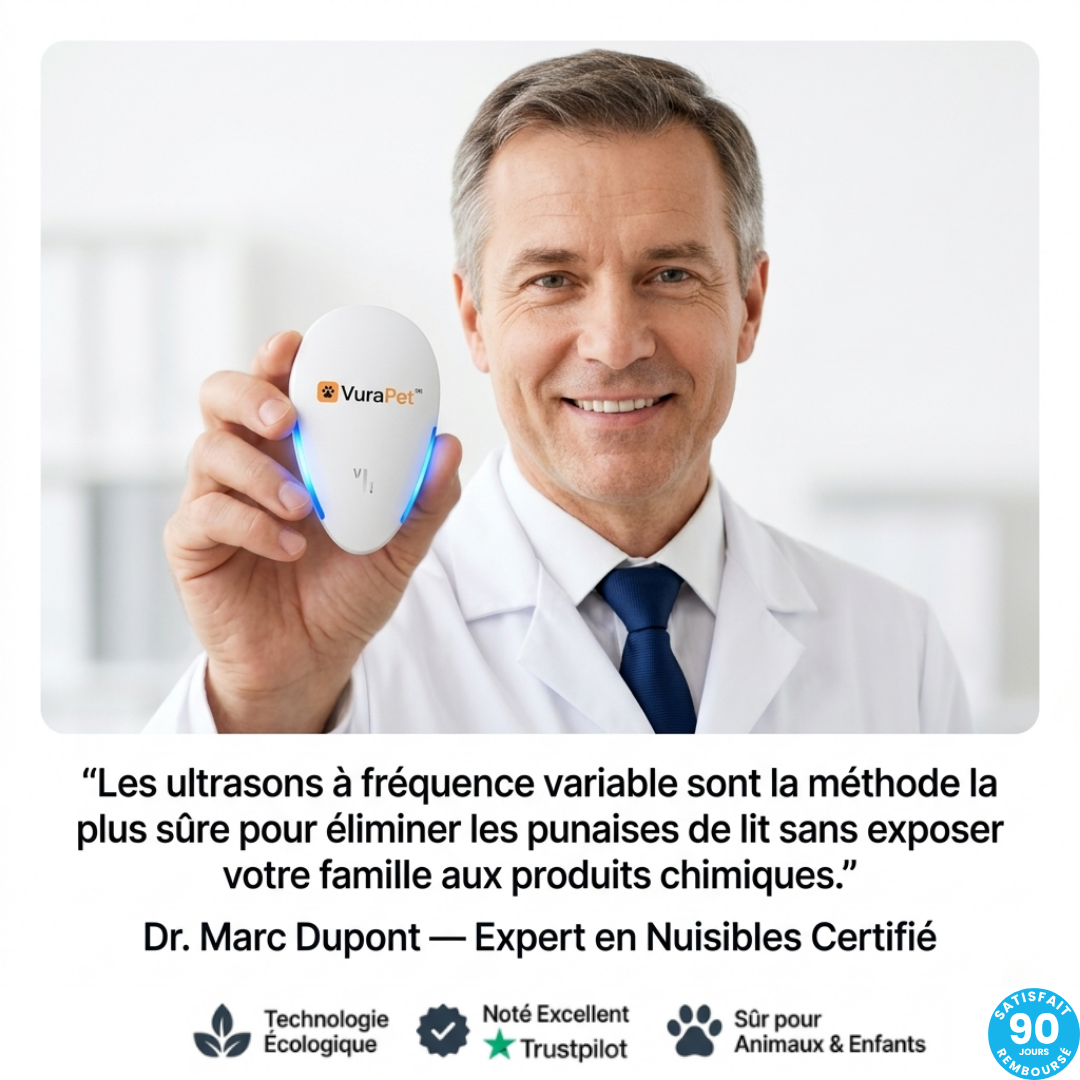 VuraPet™ — Dites Adieu aux Punaises de Lit