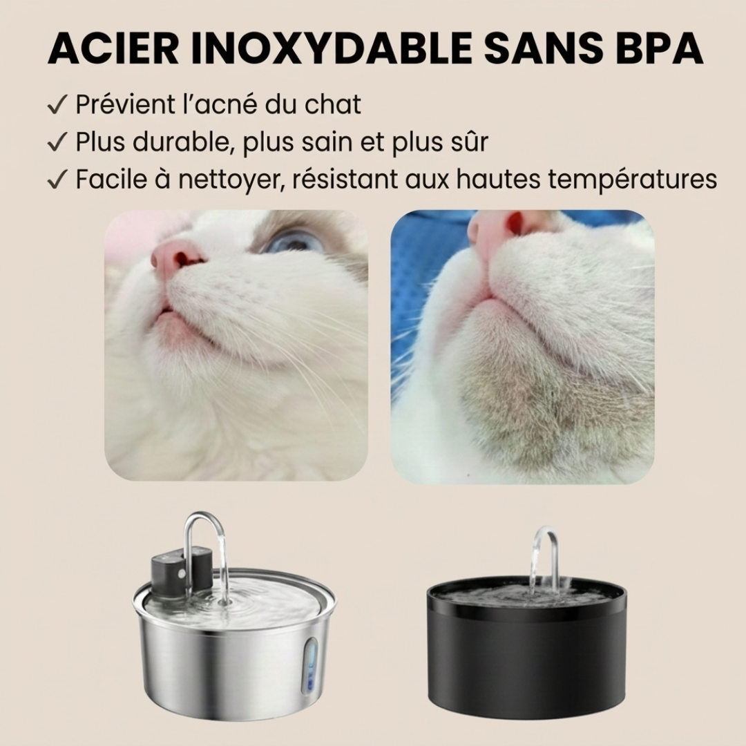 La fontaine sans fil VuraPet™ 2.0